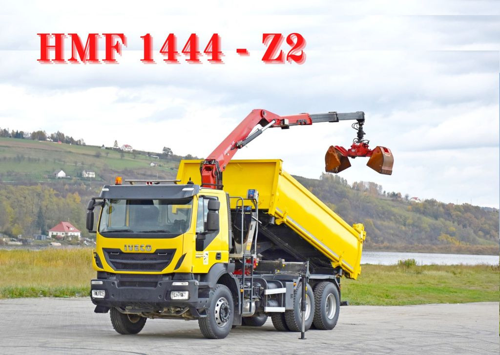 Iveco TRAKKER 360 * Kipper 4,90m* KRAN/FUNK*6x4 Iveco TRAKKER 360 * Kipper 4,90m* KRAN/FUNK*6x4 - شاحنة كرين, قلابات: صور 1 Iveco TRAKKER 360 * Kipper 4,90m* KRAN/FUNK*6x4 Iveco TRAKKER 360 * Kipper 4,90m* KRAN/FUNK*6x4 - شاحنة كرين, قلابات: صور 1