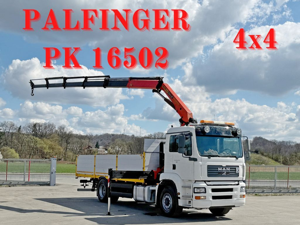 MAN TGA 18.440* PK 16502 + FUNK * 4x4 * TOP - شاحنة كرين: صور 1 MAN TGA 18.440* PK 16502 + FUNK * 4x4 * TOP - شاحنة كرين: صور 1