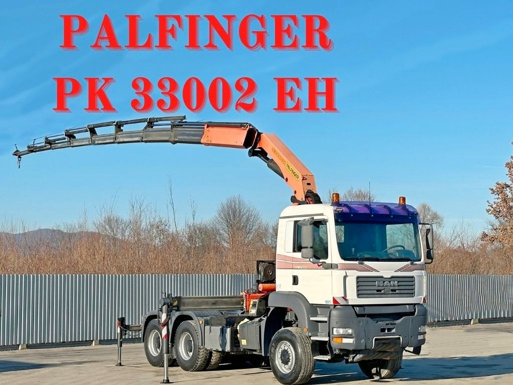 MAN TGA 33.480* Sattelzugmaschine * PK 33002-EH - شاحنة كرين: صور 1 MAN TGA 33.480* Sattelzugmaschine * PK 33002-EH - شاحنة كرين: صور 1