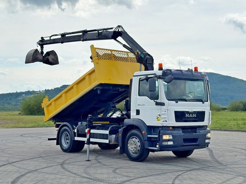 MAN TGM 18.340* KIPPER 4,05m*HIAB 111 B-2 HIDUO/FUNK - قلابات, شاحنة كرين: صور 2 MAN TGM 18.340* KIPPER 4,05m*HIAB 111 B-2 HIDUO/FUNK - قلابات, شاحنة كرين: صور 2