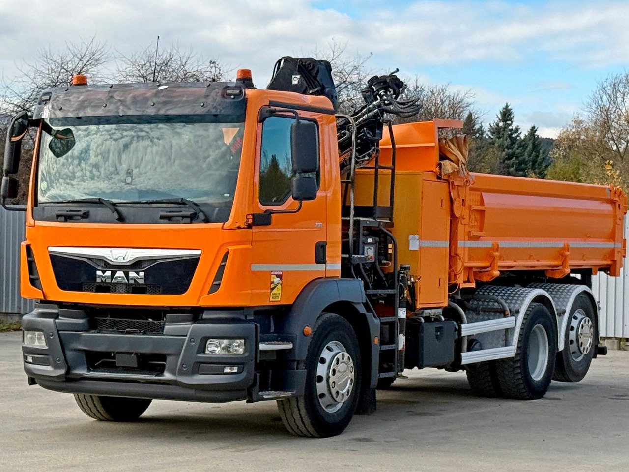 MAN TGM 26.290* KIPPER 4,60m*HIAB 111 B-3 HIDUO/FUNK - قلابات, شاحنة كرين: صور 4 MAN TGM 26.290* KIPPER 4,60m*HIAB 111 B-3 HIDUO/FUNK - قلابات, شاحنة كرين: صور 4
