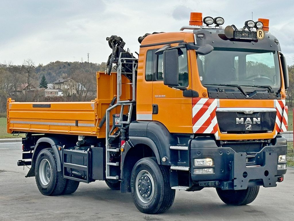 MAN TGS 18.360 * HIAB 099 E-3 HIDUO + FUNK *4x4 - قلابات, شاحنة كرين: صور 4 MAN TGS 18.360 * HIAB 099 E-3 HIDUO + FUNK *4x4 - قلابات, شاحنة كرين: صور 4