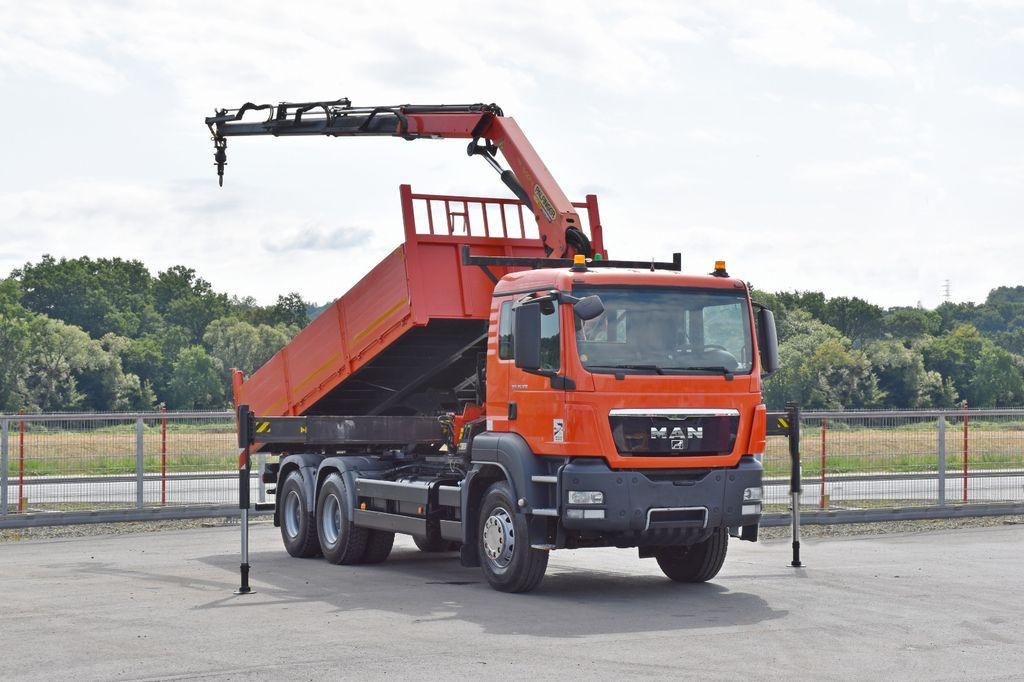MAN TGS 26.360 Kipper 6,10m* PK 16001 - KB/FUNK* 6x4 - شاحنة كرين, قلابات: صور 2 MAN TGS 26.360 Kipper 6,10m* PK 16001 - KB/FUNK* 6x4 - شاحنة كرين, قلابات: صور 2