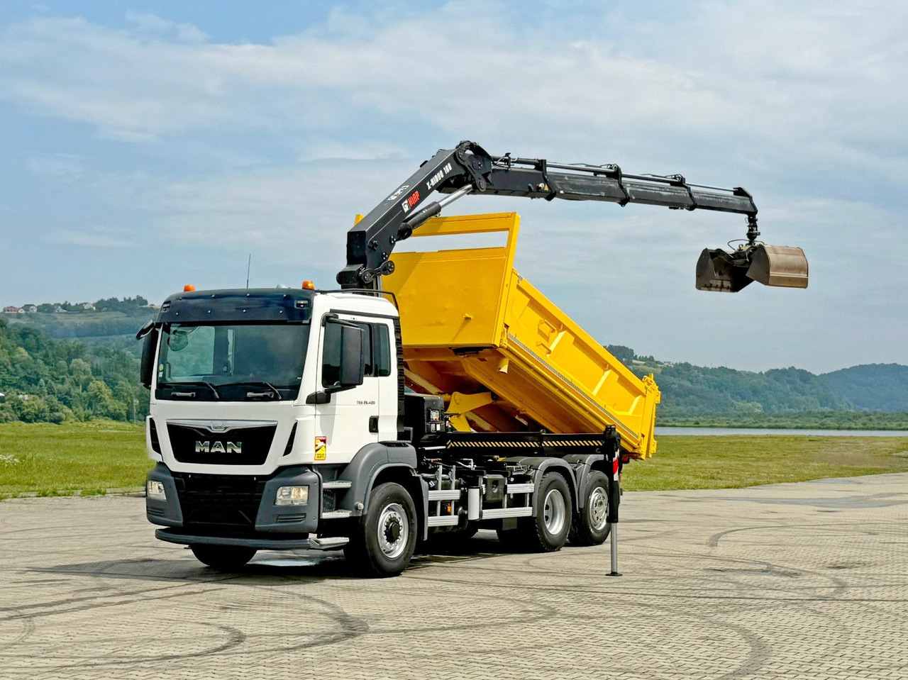 MAN TGS 26.400 * HIAB X-HIDUO 188 E-3 + FUNK * 6x4 - شاحنة كرين: صور 2 MAN TGS 26.400 * HIAB X-HIDUO 188 E-3 + FUNK * 6x4 - شاحنة كرين: صور 2