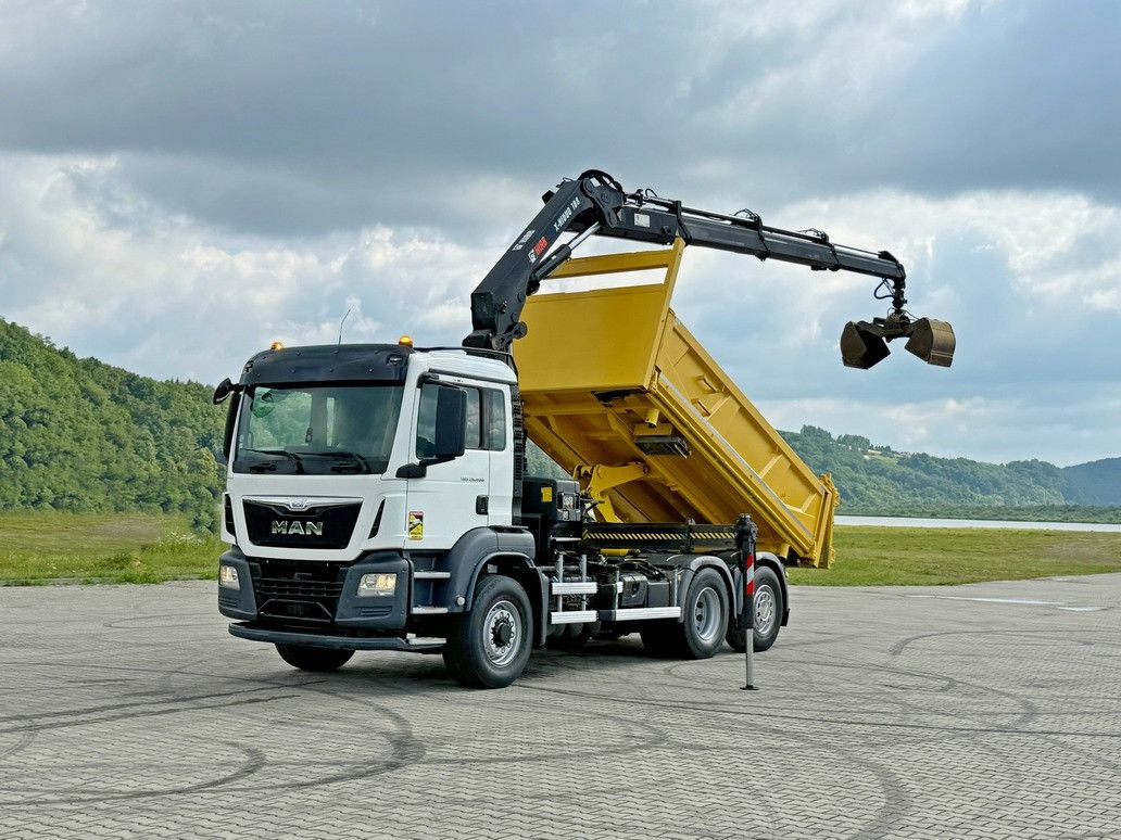 MAN TGS 26.400 * HIAB X-HIDUO 188 E-3 + FUNK * 6x4 - شاحنة كرين: صور 2 MAN TGS 26.400 * HIAB X-HIDUO 188 E-3 + FUNK * 6x4 - شاحنة كرين: صور 2