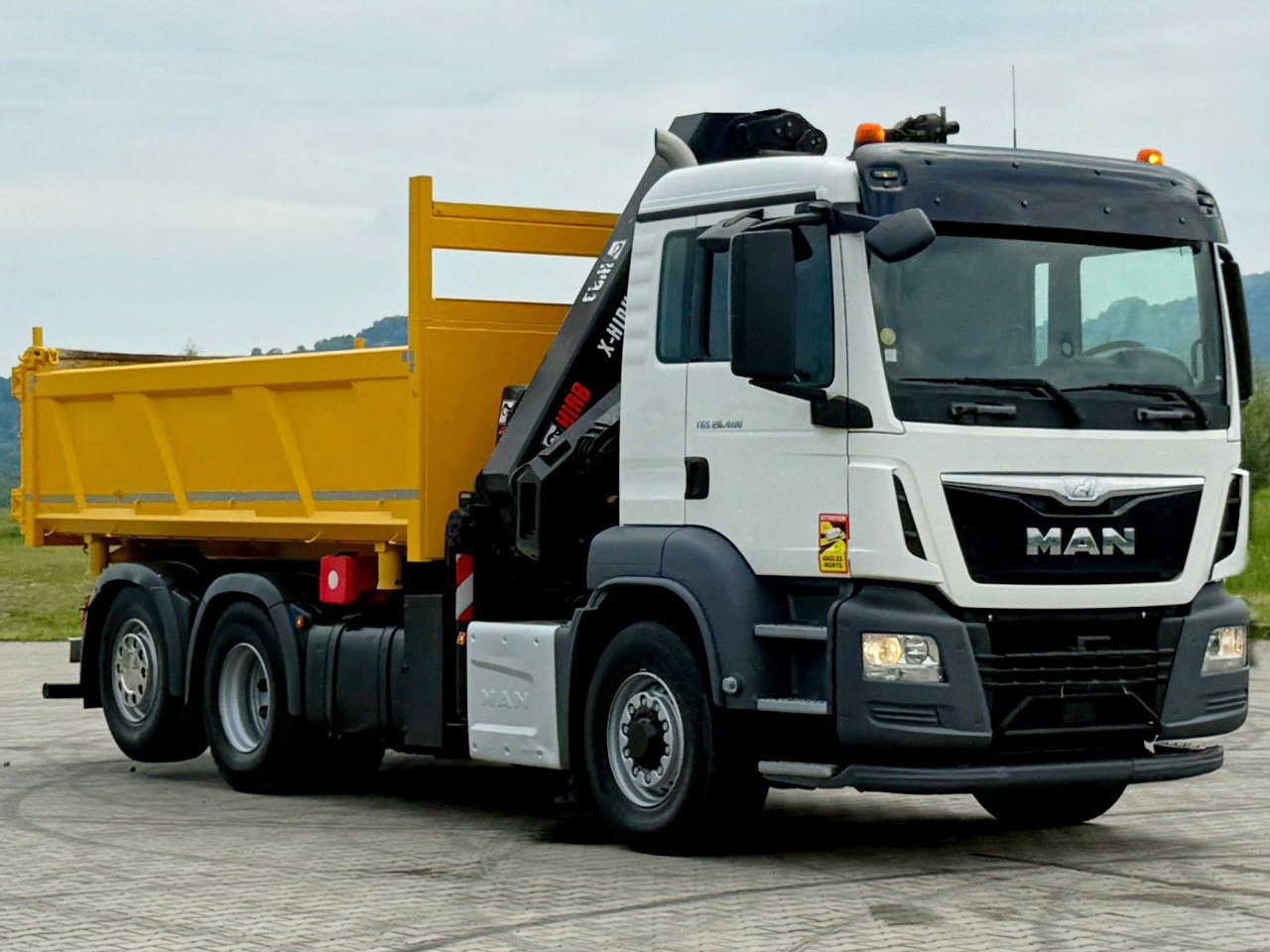 MAN TGS 26.400 * HIAB X-HIDUO 188 E-3 + FUNK * 6x4 - شاحنة كرين: صور 4 MAN TGS 26.400 * HIAB X-HIDUO 188 E-3 + FUNK * 6x4 - شاحنة كرين: صور 4