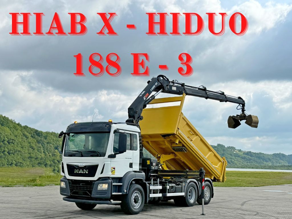 MAN TGS 26.400 * HIAB X-HIDUO 188 E-3 + FUNK * 6x4 - شاحنة كرين: صور 1 MAN TGS 26.400 * HIAB X-HIDUO 188 E-3 + FUNK * 6x4 - شاحنة كرين: صور 1