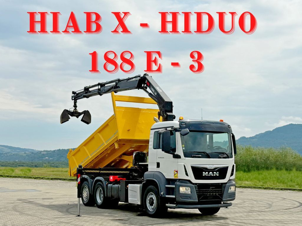 MAN TGS 26.400 * HIAB X-HIDUO 188 E-3 + FUNK * 6x4 - شاحنة كرين: صور 1 MAN TGS 26.400 * HIAB X-HIDUO 188 E-3 + FUNK * 6x4 - شاحنة كرين: صور 1