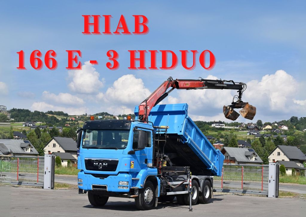 MAN TGS 26.400 Kipper 4,60m*PK F130A.22 + FUNK/6x4 - قلابات, شاحنة كرين: صور 1 MAN TGS 26.400 Kipper 4,60m*PK F130A.22 + FUNK/6x4 - قلابات, شاحنة كرين: صور 1