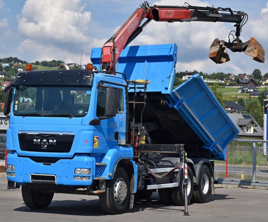 MAN TGS 26.400 Kipper 4,60m*PK F130A.22 + FUNK/6x4 - شاحنة كرين, قلابات: صور 3 MAN TGS 26.400 Kipper 4,60m*PK F130A.22 + FUNK/6x4 - شاحنة كرين, قلابات: صور 3