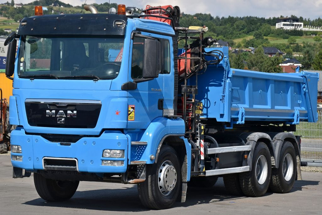 MAN TGS 26.400 Kipper 4,60m*PK F130A.22 + FUNK/6x4 - قلابات, شاحنة كرين: صور 5 MAN TGS 26.400 Kipper 4,60m*PK F130A.22 + FUNK/6x4 - قلابات, شاحنة كرين: صور 5