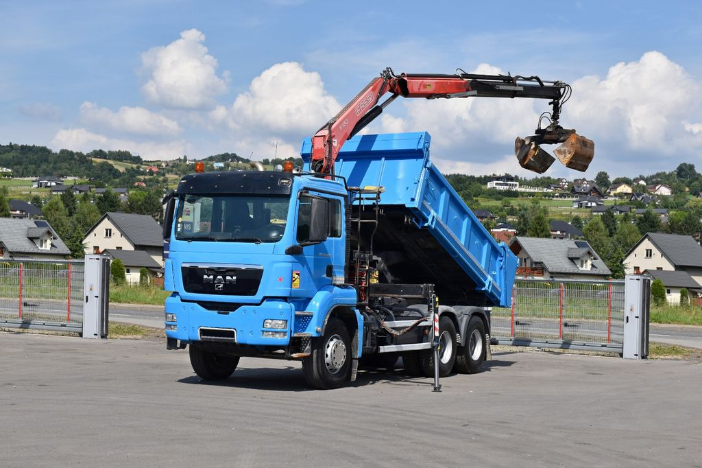 MAN TGS 26.400 Kipper 4,60m*PK F130A.22 + FUNK/6x4 - شاحنة كرين, قلابات: صور 2 MAN TGS 26.400 Kipper 4,60m*PK F130A.22 + FUNK/6x4 - شاحنة كرين, قلابات: صور 2