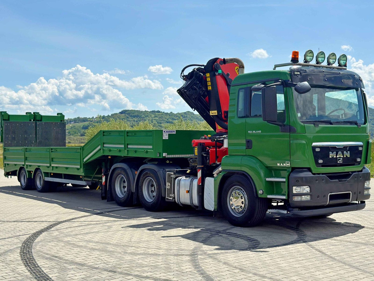 MAN TGS 26.440*Anhänger 10,35m + PK 33002-EH C/FUNK - شاحنة كرين: صور 3 MAN TGS 26.440*Anhänger 10,35m + PK 33002-EH C/FUNK - شاحنة كرين: صور 3