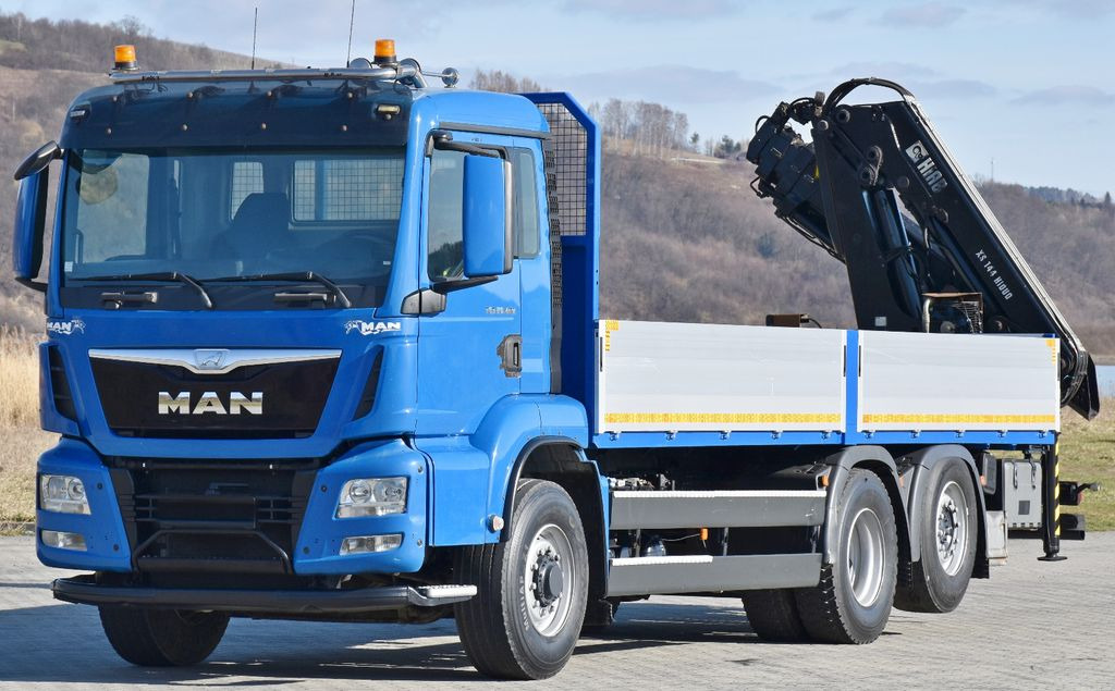 MAN TGS 26.480 * KRAN / FUNK * TOPZUSTAND - شاحنة كرين, شاحنات مسطحة: صور 4 MAN TGS 26.480 * KRAN / FUNK * TOPZUSTAND - شاحنة كرين, شاحنات مسطحة: صور 4