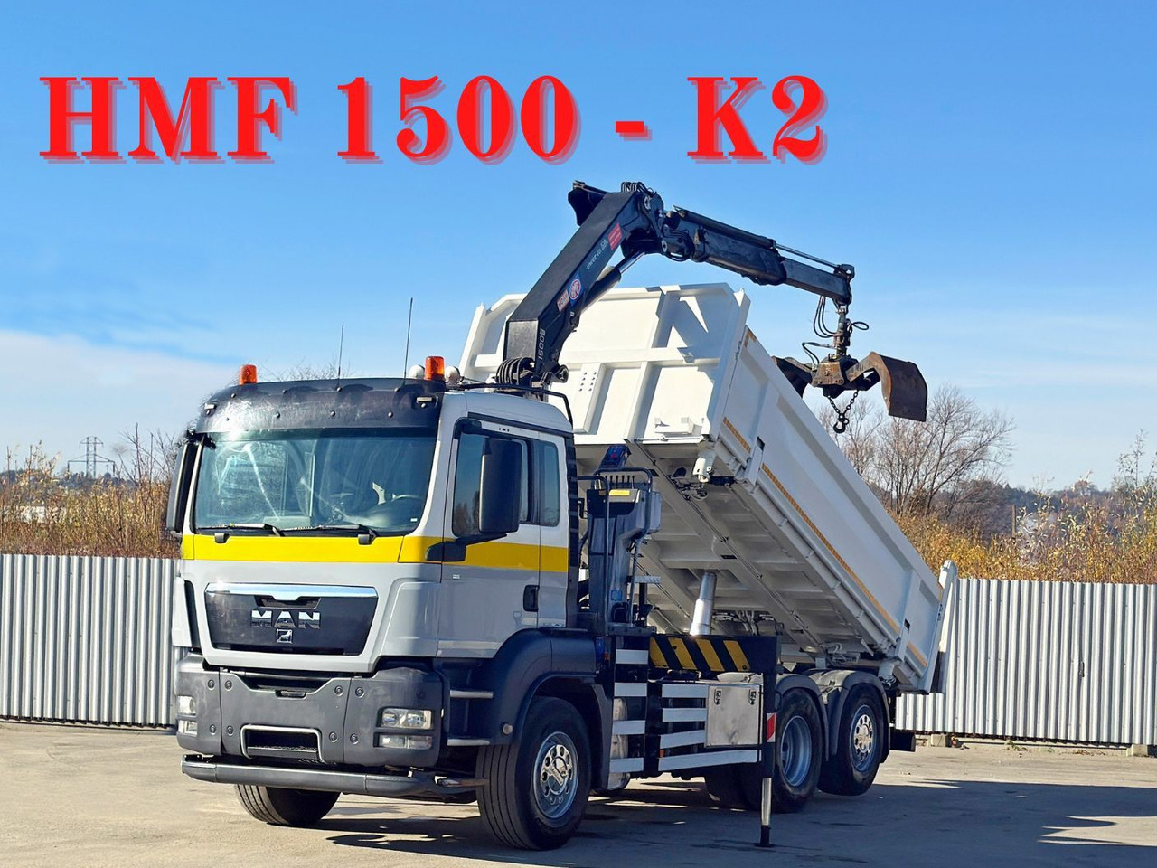 MAN TGS 28.320 * HMF 1500 - K2 * TOPZUSTAND - شاحنة كرين: صور 1 MAN TGS 28.320 * HMF 1500 - K2 * TOPZUSTAND - شاحنة كرين: صور 1
