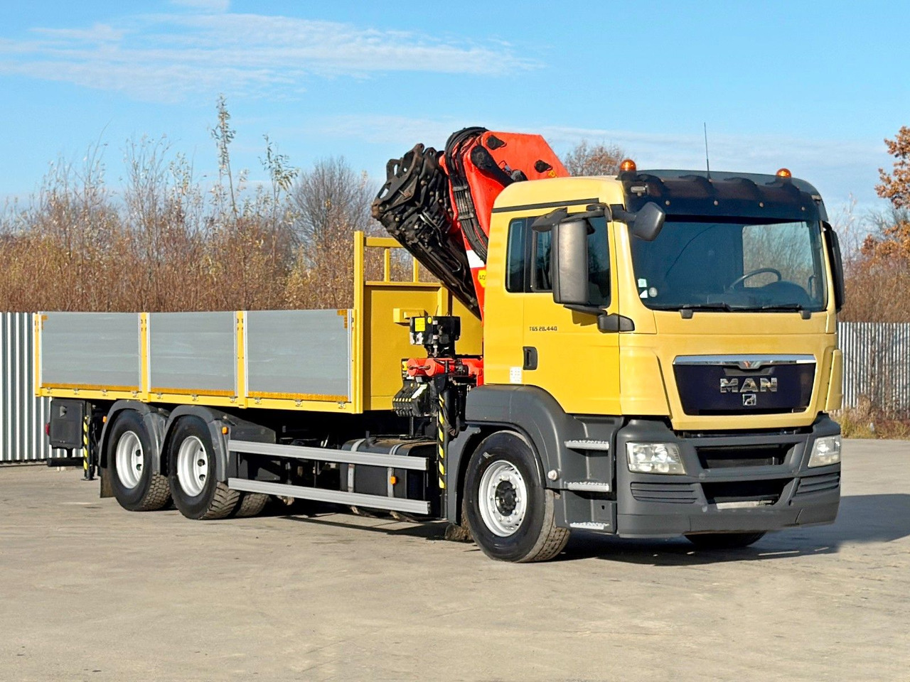 MAN TGS 28.440 Pritsche 6,55* PALFINGER PK 4502 - شاحنة كرين: صور 3 MAN TGS 28.440 Pritsche 6,55* PALFINGER PK 4502 - شاحنة كرين: صور 3