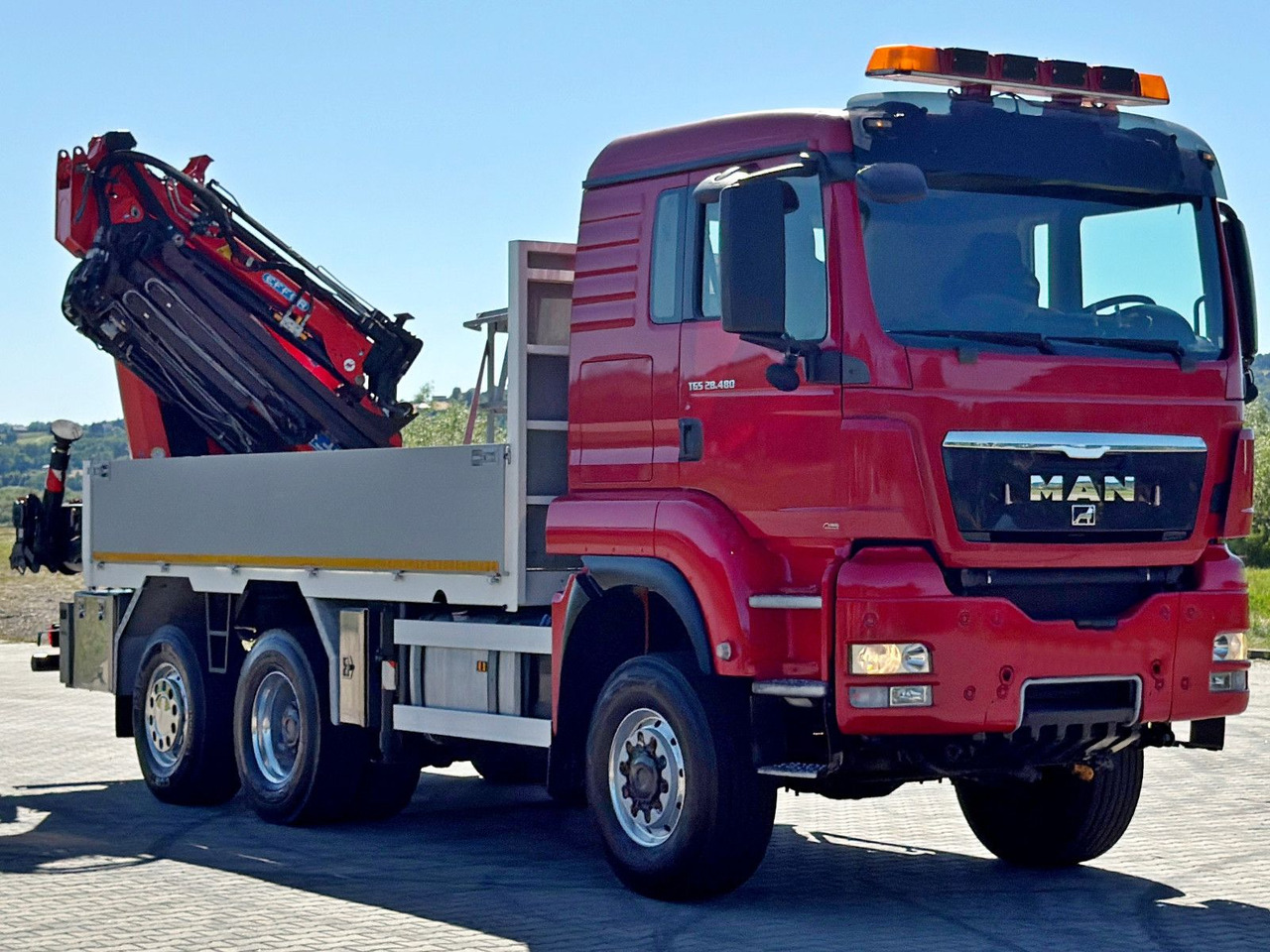 MAN TGS 28.480 * EFFER 255/5S + JIB 3S + FUNK * TOP - شاحنة كرين: صور 3 MAN TGS 28.480 * EFFER 255/5S + JIB 3S + FUNK * TOP - شاحنة كرين: صور 3