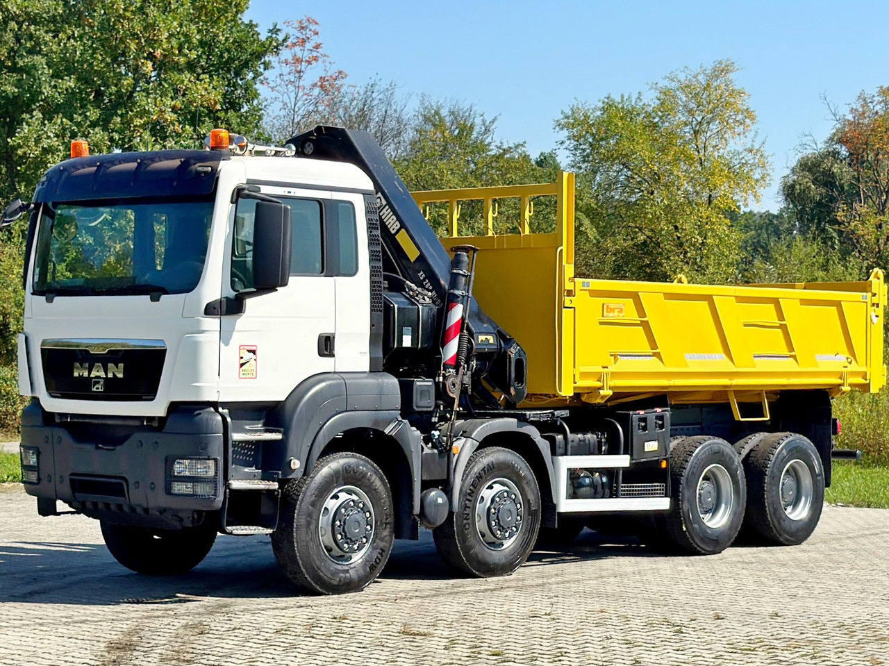 MAN TGS 32.510 * HIAB 288 EP - 5HIDUO/ FUNK * 8x8 - قلابات, شاحنة كرين: صور 5 MAN TGS 32.510 * HIAB 288 EP - 5HIDUO/ FUNK * 8x8 - قلابات, شاحنة كرين: صور 5