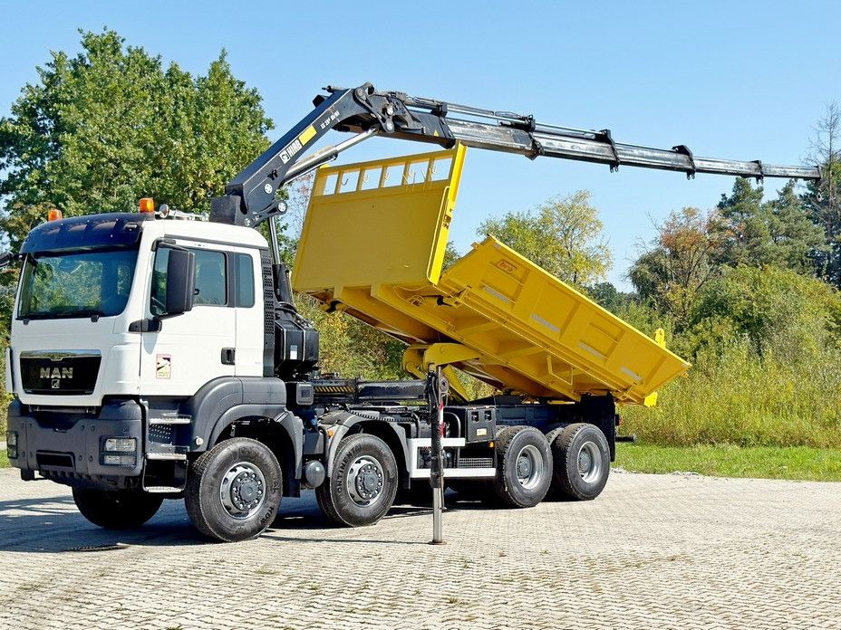 MAN TGS 32.510 * HIAB 288 EP - 5HIDUO/ FUNK * 8x8 - قلابات, شاحنة كرين: صور 3 MAN TGS 32.510 * HIAB 288 EP - 5HIDUO/ FUNK * 8x8 - قلابات, شاحنة كرين: صور 3