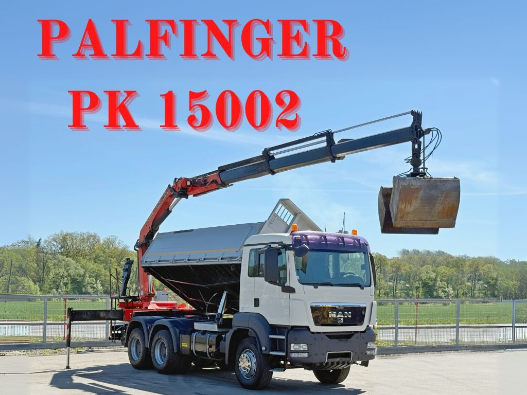MAN TGS 33.360*KIPPER 4,95 m *PK 15002 * 6x4 - قلابات, شاحنة كرين: صور 1 MAN TGS 33.360*KIPPER 4,95 m *PK 15002 * 6x4 - قلابات, شاحنة كرين: صور 1