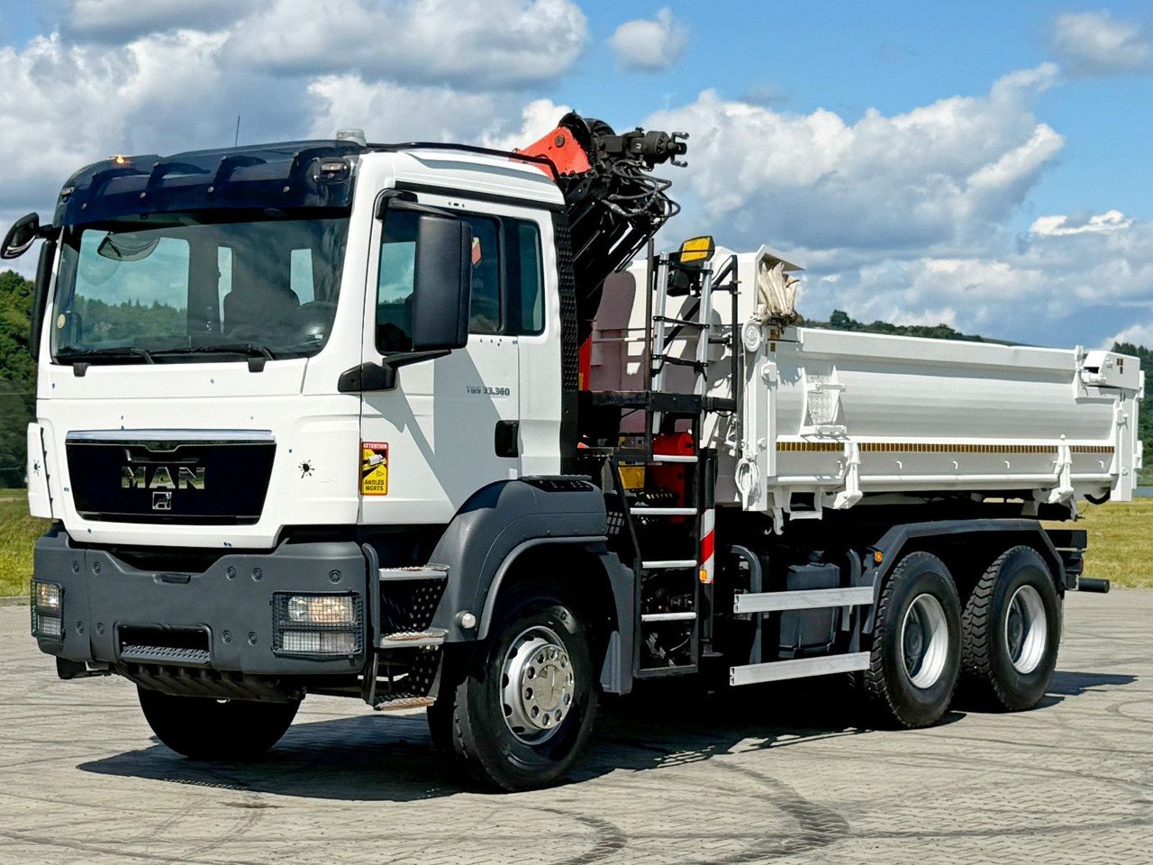 MAN TGS 33.360 * PK 16001 - KB + FUNK * 6x4 - شاحنة كرين: صور 5 MAN TGS 33.360 * PK 16001 - KB + FUNK * 6x4 - شاحنة كرين: صور 5