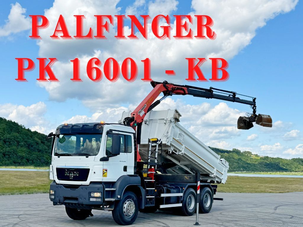 MAN TGS 33.360 * PK 16001 - KB + FUNK * 6x4 - شاحنة كرين: صور 1 MAN TGS 33.360 * PK 16001 - KB + FUNK * 6x4 - شاحنة كرين: صور 1