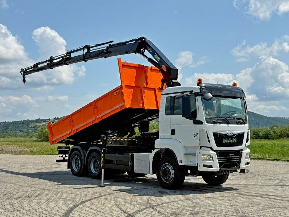 MAN TGS 33.440 * HIAB X-HIDUO 188 E-5 + FUNK * 6x4 - شاحنة كرين: صور 2 MAN TGS 33.440 * HIAB X-HIDUO 188 E-5 + FUNK * 6x4 - شاحنة كرين: صور 2