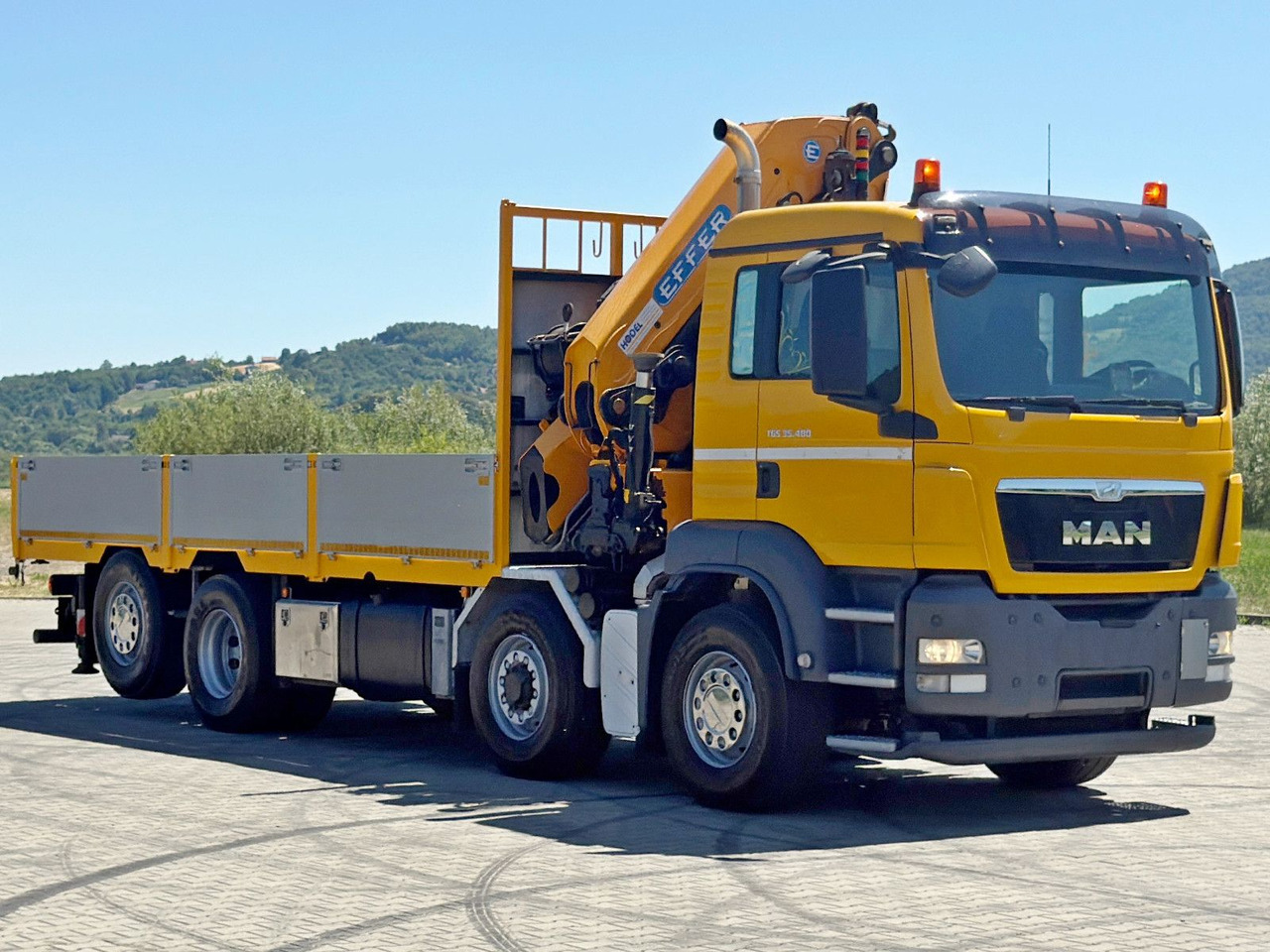 MAN TGS 35.480 * EFFER 395/6S + FUNK / 8x4 - شاحنة كرين: صور 3 MAN TGS 35.480 * EFFER 395/6S + FUNK / 8x4 - شاحنة كرين: صور 3