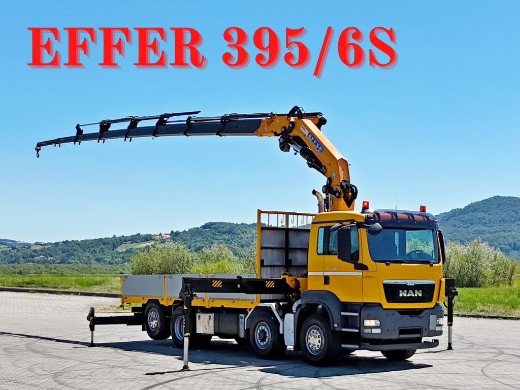 MAN TGS 35.480 * EFFER 395/6S + FUNK / 8x4 - شاحنة كرين: صور 1 MAN TGS 35.480 * EFFER 395/6S + FUNK / 8x4 - شاحنة كرين: صور 1