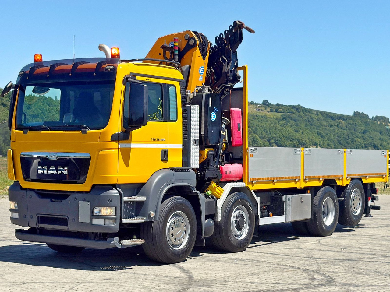 MAN TGS 35.480 * EFFER 395/6S + FUNK / 8x4 - شاحنة كرين: صور 4 MAN TGS 35.480 * EFFER 395/6S + FUNK / 8x4 - شاحنة كرين: صور 4