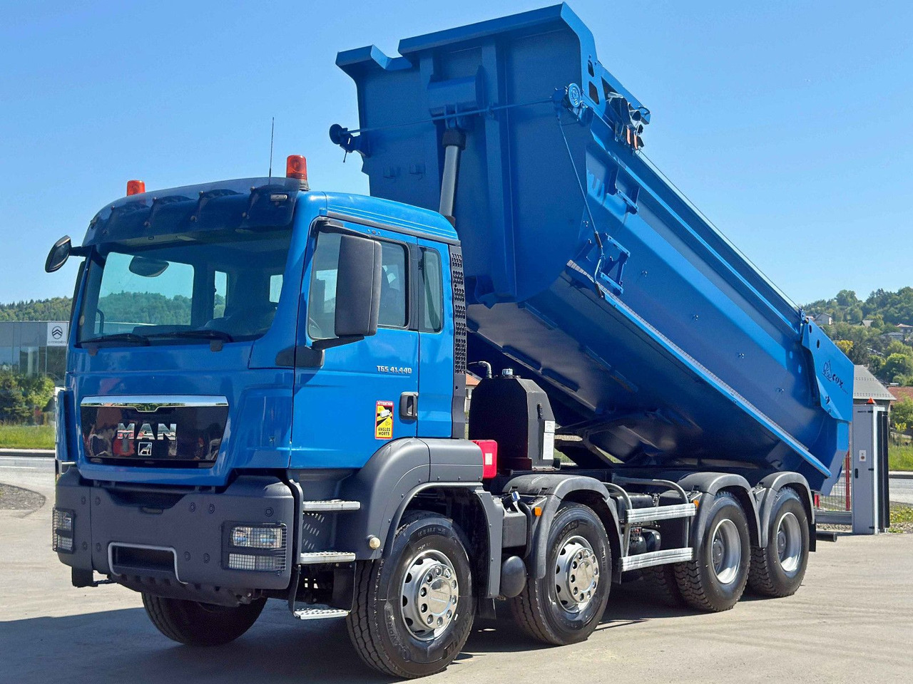 MAN TGS 41.440 * KIPPER * 8x4 * TOPZUSTAND - قلابات, شاحنة كرين: صور 3 MAN TGS 41.440 * KIPPER * 8x4 * TOPZUSTAND - قلابات, شاحنة كرين: صور 3