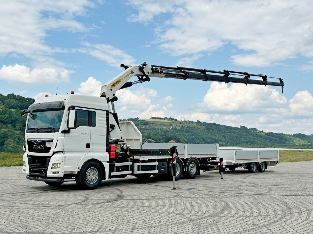 MAN TGX 26.440 * PK 41002-EH E + FUNK + Anhänger*TOP - شاحنة كرين: صور 2 MAN TGX 26.440 * PK 41002-EH E + FUNK + Anhänger*TOP - شاحنة كرين: صور 2