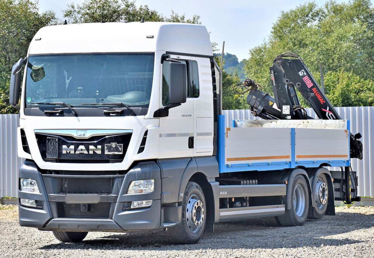 MAN TGX 26.440 Pritsche 6,20 m+HIAB 122 HIDUO/FUNK - شاحنة كرين: صور 3 MAN TGX 26.440 Pritsche 6,20 m+HIAB 122 HIDUO/FUNK - شاحنة كرين: صور 3