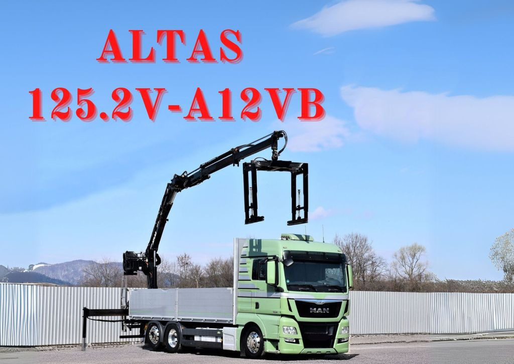 MAN TGX 26.440 Pritsche 6,60 m* ATLAS 125.2V-A12VB MAN TGX 26.440 Pritsche 6,60 m* ATLAS 125.2V-A12VB - شاحنة كرين: صور 1 MAN TGX 26.440 Pritsche 6,60 m* ATLAS 125.2V-A12VB MAN TGX 26.440 Pritsche 6,60 m* ATLAS 125.2V-A12VB - شاحنة كرين: صور 1