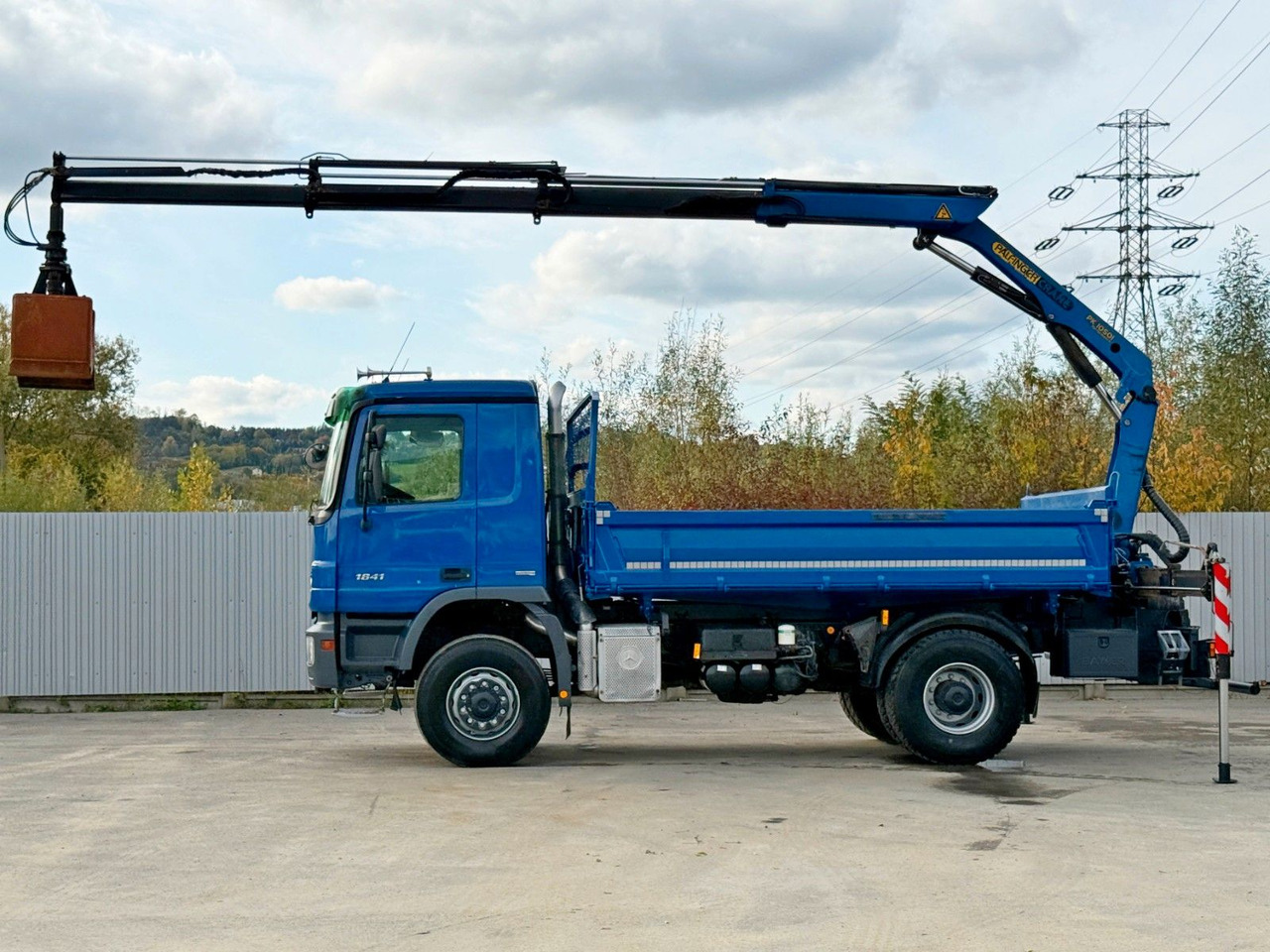 Mercedes-Benz ACTROS 1841 * PK 10501 + FUNK * TOP * 4x4 - قلابات, شاحنة كرين: صور 5 Mercedes-Benz ACTROS 1841 * PK 10501 + FUNK * TOP * 4x4 - قلابات, شاحنة كرين: صور 5