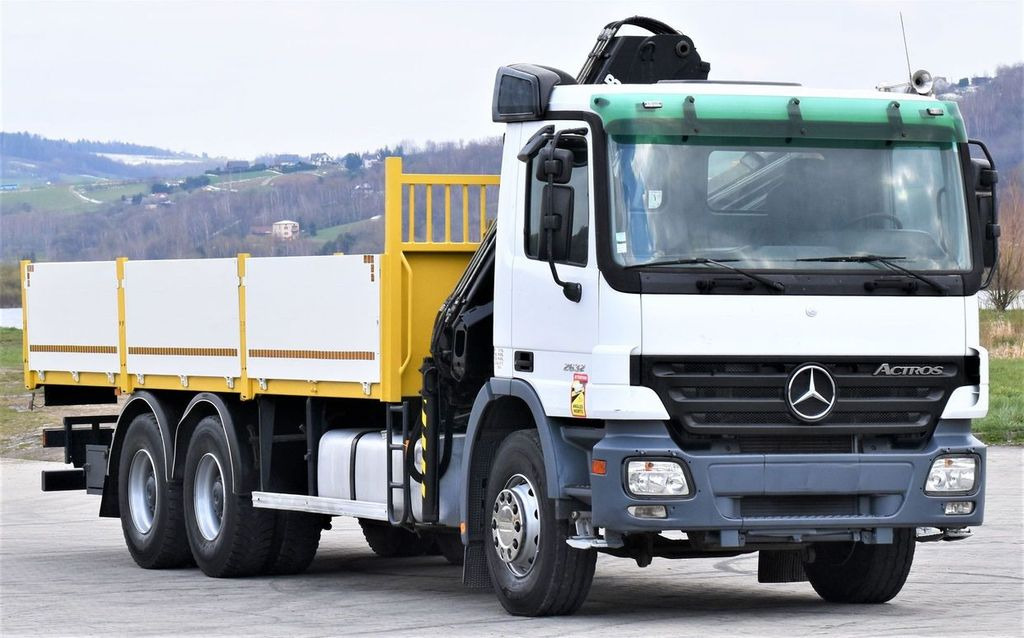 Mercedes-Benz ACTROS 2632 * HIAB 144B-3HIDUO+FUNK / 6x4 Mercedes-Benz ACTROS 2632 * HIAB 144B-3HIDUO+FUNK / 6x4 - شاحنة كرين, شاحنات مسطحة: صور 3 Mercedes-Benz ACTROS 2632 * HIAB 144B-3HIDUO+FUNK / 6x4 Mercedes-Benz ACTROS 2632 * HIAB 144B-3HIDUO+FUNK / 6x4 - شاحنة كرين, شاحنات مسطحة: صور 3