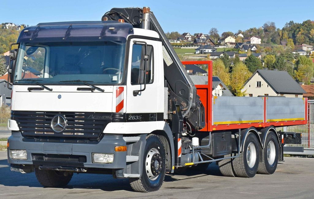Mercedes-Benz ACTROS 2635 Pritsche 6,40m + HIAB 400 E-5 + FUNK Mercedes-Benz ACTROS 2635 Pritsche 6,40m + HIAB 400 E-5 + FUNK - شاحنة كرين: صور 4 Mercedes-Benz ACTROS 2635 Pritsche 6,40m + HIAB 400 E-5 + FUNK Mercedes-Benz ACTROS 2635 Pritsche 6,40m + HIAB 400 E-5 + FUNK - شاحنة كرين: صور 4