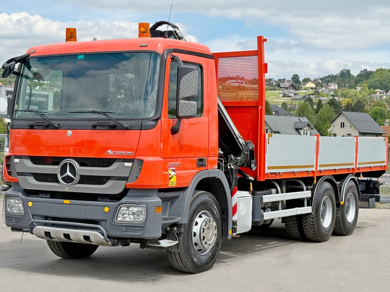 Mercedes-Benz ACTROS 2636*HIAB 122 BS-2 HIDUO + FUNK/6x4 * TOP - شاحنة كرين: صور 3 Mercedes-Benz ACTROS 2636*HIAB 122 BS-2 HIDUO + FUNK/6x4 * TOP - شاحنة كرين: صور 3