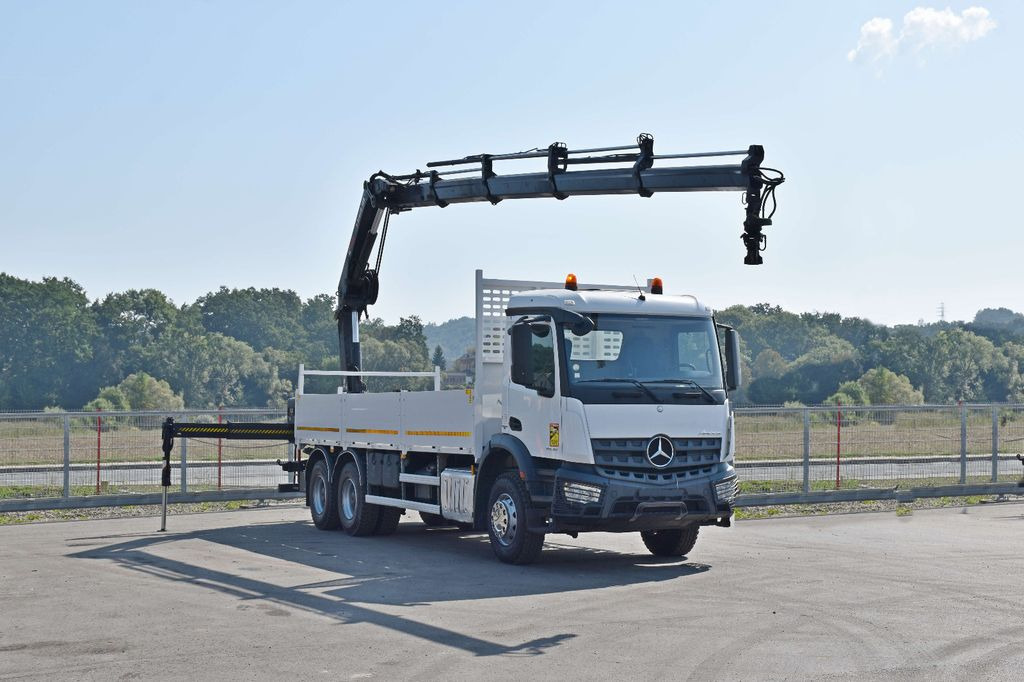 Mercedes-Benz ACTROS 2636 *HIAB X-HIDUO 188 ES-4/FUNK + * 6x4 - شاحنة كرين, شاحنات مسطحة: صور 2 Mercedes-Benz ACTROS 2636 *HIAB X-HIDUO 188 ES-4/FUNK + * 6x4 - شاحنة كرين, شاحنات مسطحة: صور 2