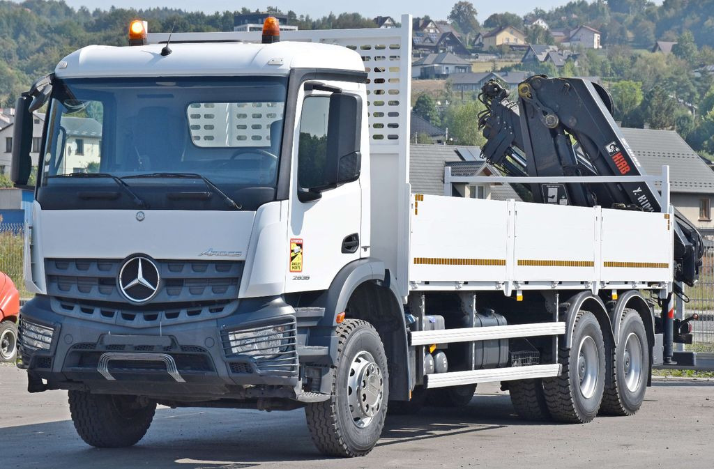Mercedes-Benz ACTROS 2636 *HIAB X-HIDUO 188 ES-4/FUNK + * 6x4 - شاحنة كرين, شاحنات مسطحة: صور 3 Mercedes-Benz ACTROS 2636 *HIAB X-HIDUO 188 ES-4/FUNK + * 6x4 - شاحنة كرين, شاحنات مسطحة: صور 3