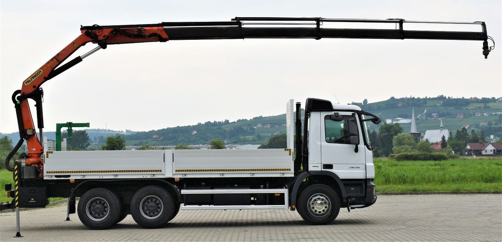 Mercedes-Benz ACTROS 2636 * PK 16002 C + FUNK/6x4 - شاحنة كرين, شاحنات مسطحة: صور 5 Mercedes-Benz ACTROS 2636 * PK 16002 C + FUNK/6x4 - شاحنة كرين, شاحنات مسطحة: صور 5