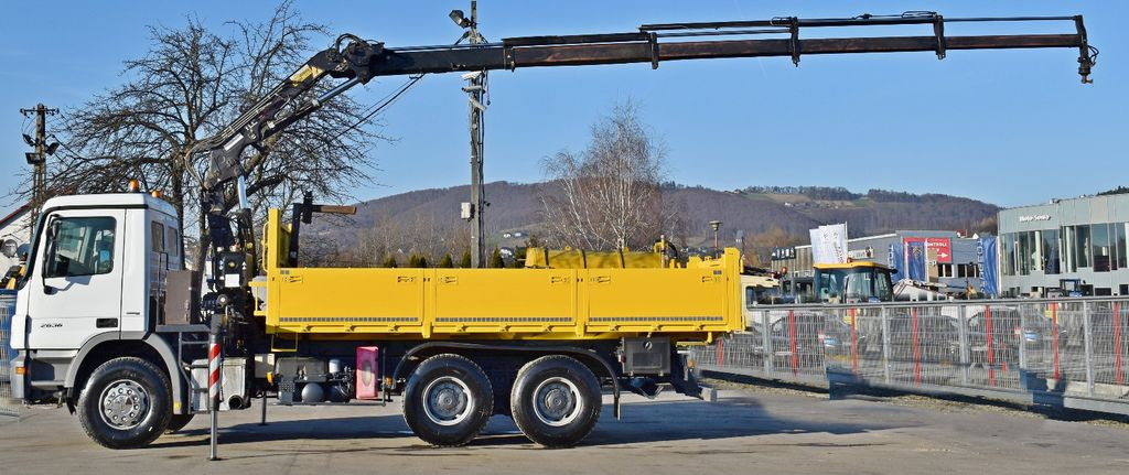 Mercedes-Benz ACTROS 2636 * TEREX 165.2E - A4 + FUNK/6x4 - شاحنة كرين, قلابات: صور 5 Mercedes-Benz ACTROS 2636 * TEREX 165.2E - A4 + FUNK/6x4 - شاحنة كرين, قلابات: صور 5