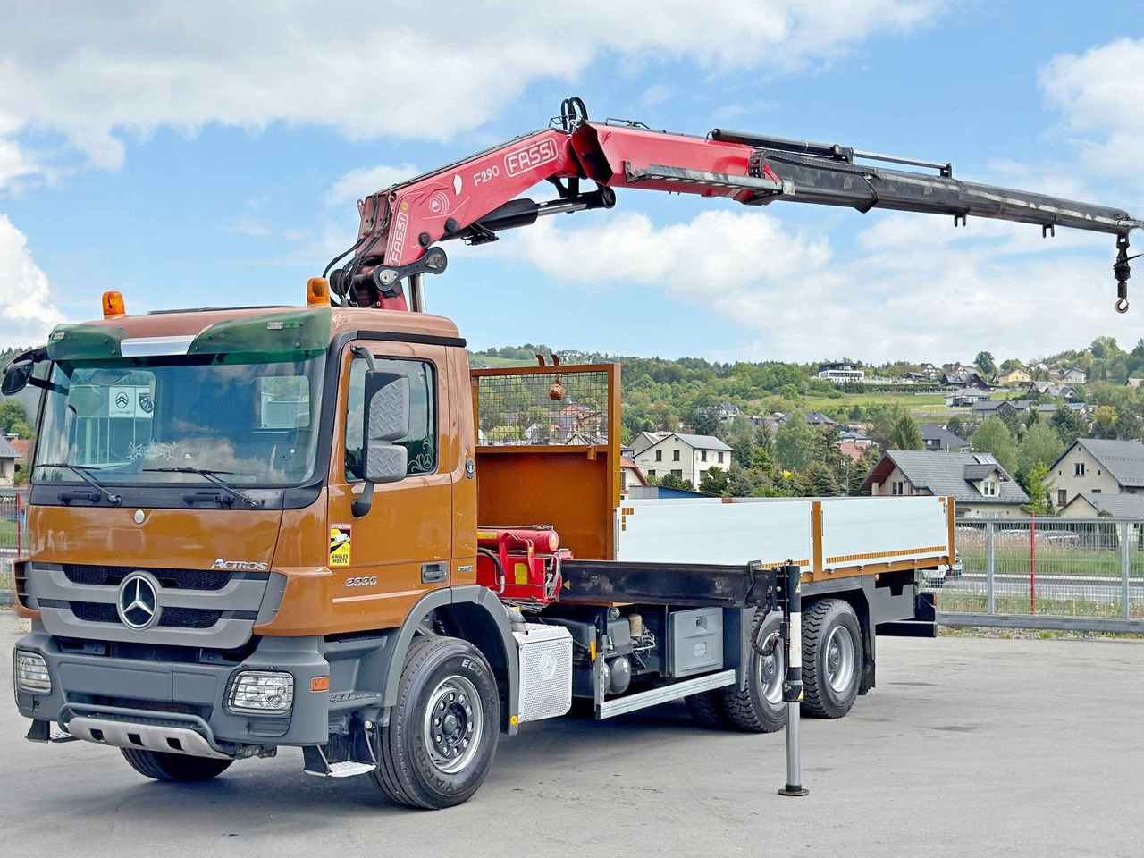 Mercedes-Benz ACTROS 3336 * FASSI F290A.22 + FUNK / 6x4 * TOP - شاحنة كرين: صور 2 Mercedes-Benz ACTROS 3336 * FASSI F290A.22 + FUNK / 6x4 * TOP - شاحنة كرين: صور 2