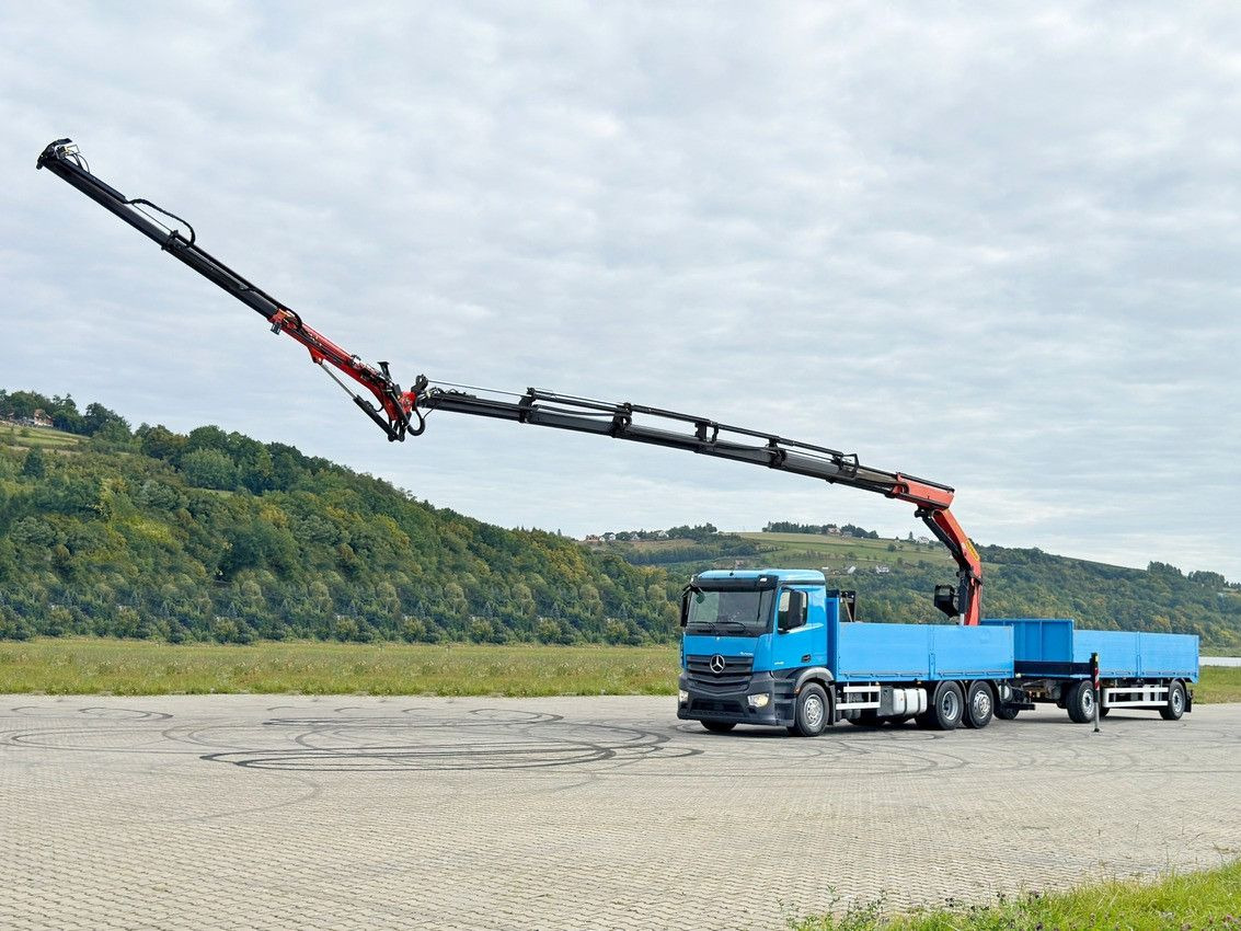 Mercedes-Benz ANTOS 2545*PK 26002-EHE+JIB PJ060A+Anhänger/FUNK - شاحنة كرين: صور 2 Mercedes-Benz ANTOS 2545*PK 26002-EHE+JIB PJ060A+Anhänger/FUNK - شاحنة كرين: صور 2