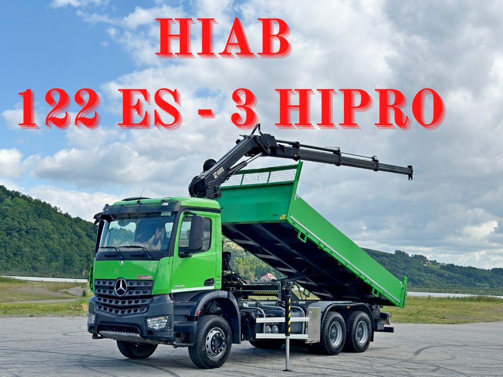 Mercedes-Benz AROCS 2636 * HIAB 122 ES - 3 HIPRO * 6x4 - شاحنة كرين: صور 1 Mercedes-Benz AROCS 2636 * HIAB 122 ES - 3 HIPRO * 6x4 - شاحنة كرين: صور 1