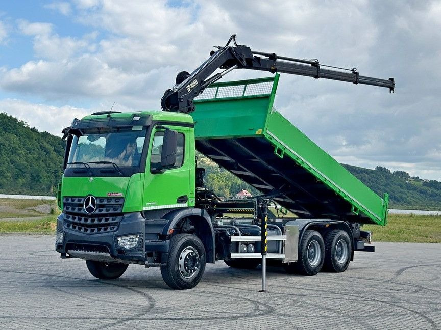 Mercedes-Benz AROCS 2636 * HIAB 122 ES - 3 HIPRO * 6x4 - قلابات, شاحنة كرين: صور 2 Mercedes-Benz AROCS 2636 * HIAB 122 ES - 3 HIPRO * 6x4 - قلابات, شاحنة كرين: صور 2