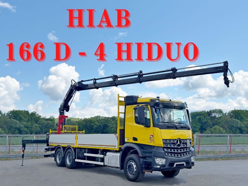 Mercedes-Benz AROCS 2636 *HIAB 166 D-4 HIDUO + FUNK* 6x4 - شاحنة كرين: صور 1 Mercedes-Benz AROCS 2636 *HIAB 166 D-4 HIDUO + FUNK* 6x4 - شاحنة كرين: صور 1