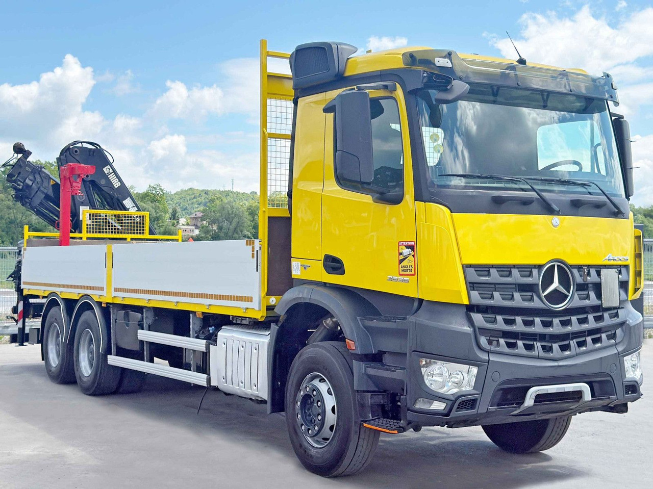 Mercedes-Benz AROCS 2636 *HIAB 166 D-4 HIDUO + FUNK* 6x4 - شاحنة كرين: صور 3 Mercedes-Benz AROCS 2636 *HIAB 166 D-4 HIDUO + FUNK* 6x4 - شاحنة كرين: صور 3