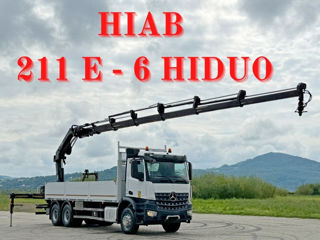 Mercedes-Benz AROCS 2636 * HIAB 211 E-6 HIDUO/FUNK *6x4 - شاحنة كرين: صور 1 Mercedes-Benz AROCS 2636 * HIAB 211 E-6 HIDUO/FUNK *6x4 - شاحنة كرين: صور 1