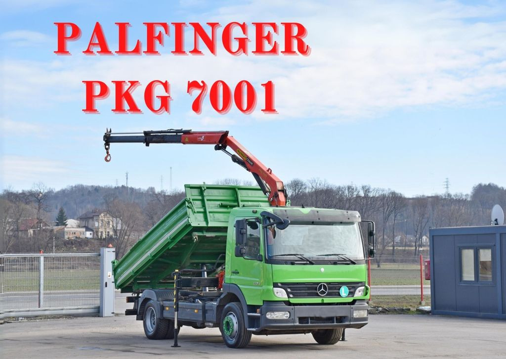 Mercedes-Benz ATEGO 1224 Kipper 4,00m* KRAN * TOPZUSTAND - شاحنة كرين, قلابات: صور 1 Mercedes-Benz ATEGO 1224 Kipper 4,00m* KRAN * TOPZUSTAND - شاحنة كرين, قلابات: صور 1